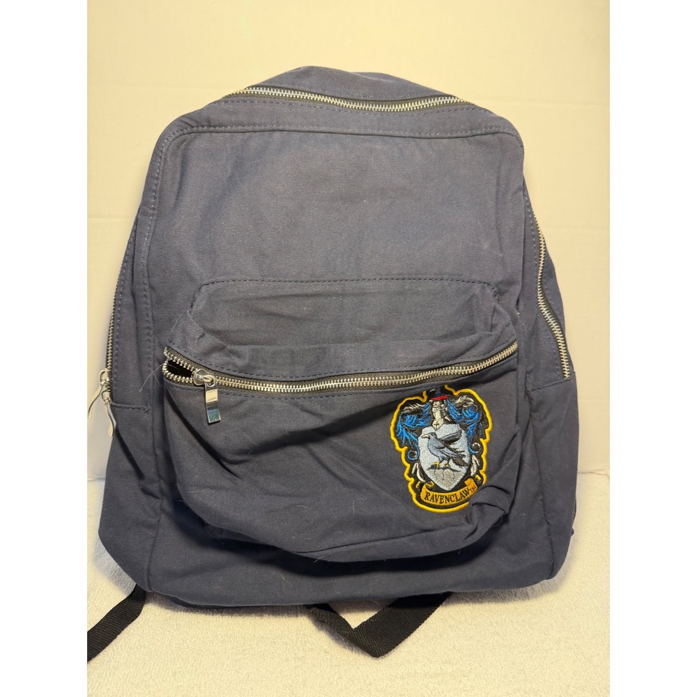 Universal Studios Harry Potter Ravenclaw Navy Blue Canvas Backpack DL-P225-6A